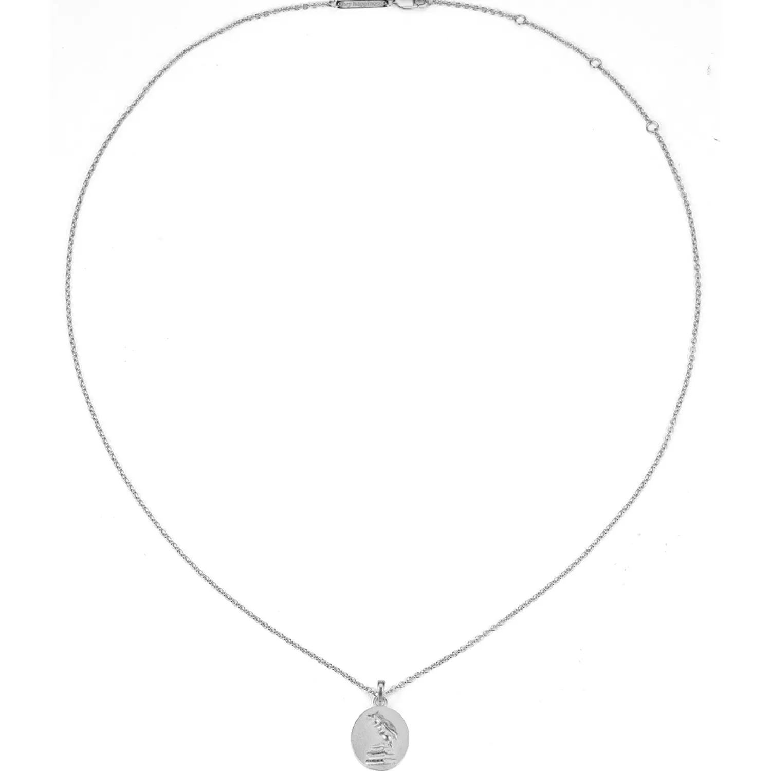 Filigrane Ketten | Hey Happiness Der Weise Anhänger Kette aus Sterlingsilber