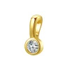 Anhänger | Hey Happiness Diamant Clip Anhänger Sterlingsilber