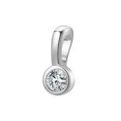 Anhänger | Hey Happiness Diamant Clip Anhänger Sterlingsilber