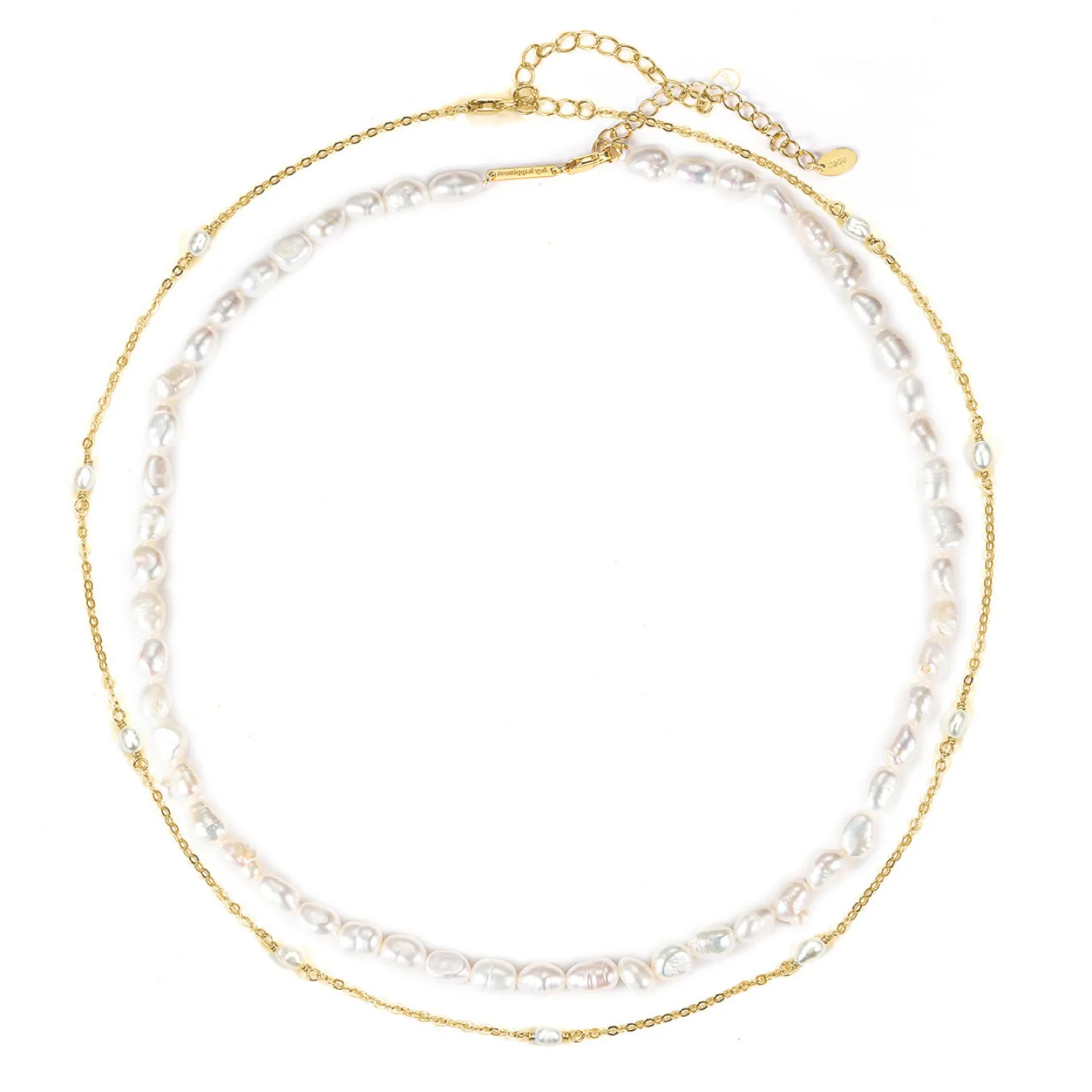 Necklace Sets | Perlenketten | Hey Happiness Double Grace Perlenketten Set aus Sterlingsilber