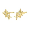 Ohrstecker | Hey Happiness Duo Konstellation Ohrstecker aus Sterlingsilber in Gold