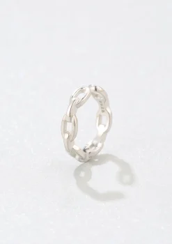 Ear Cuffs | Ohrstecker | Hey Happiness Ear Cuff Ohrring im Kettendesign Sterlingsilber Silver
