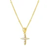 Anhänger | Filigrane Ketten | Hey Happiness Edelstein Kreuz Anhänger Kette aus Sterlingsilber