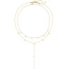 Necklace Sets | Lariat Necklaces | Hey Happiness Ellipse Halsketten-Set Sterling Silber