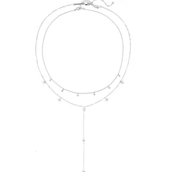 Necklace Sets | Lariat Necklaces | Hey Happiness Ellipse Halsketten-Set Sterling Silber