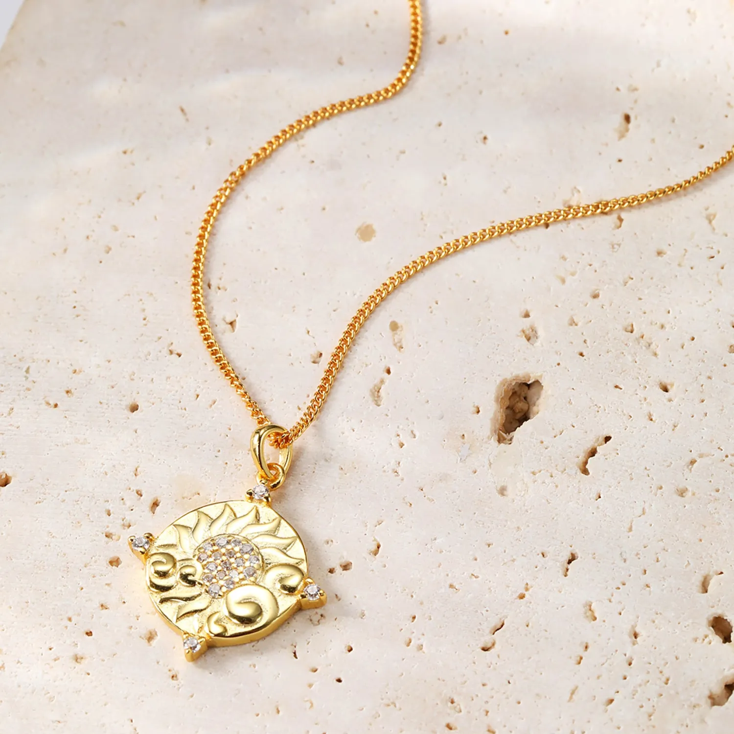 Filigrane Ketten | Hey Happiness Energy Kette mit Anhänger aus Sterlingsilber