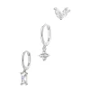 Earring Stack Sets | Hey Happiness 3er Set Stacking Ohrringe Sterlingsilber Silver