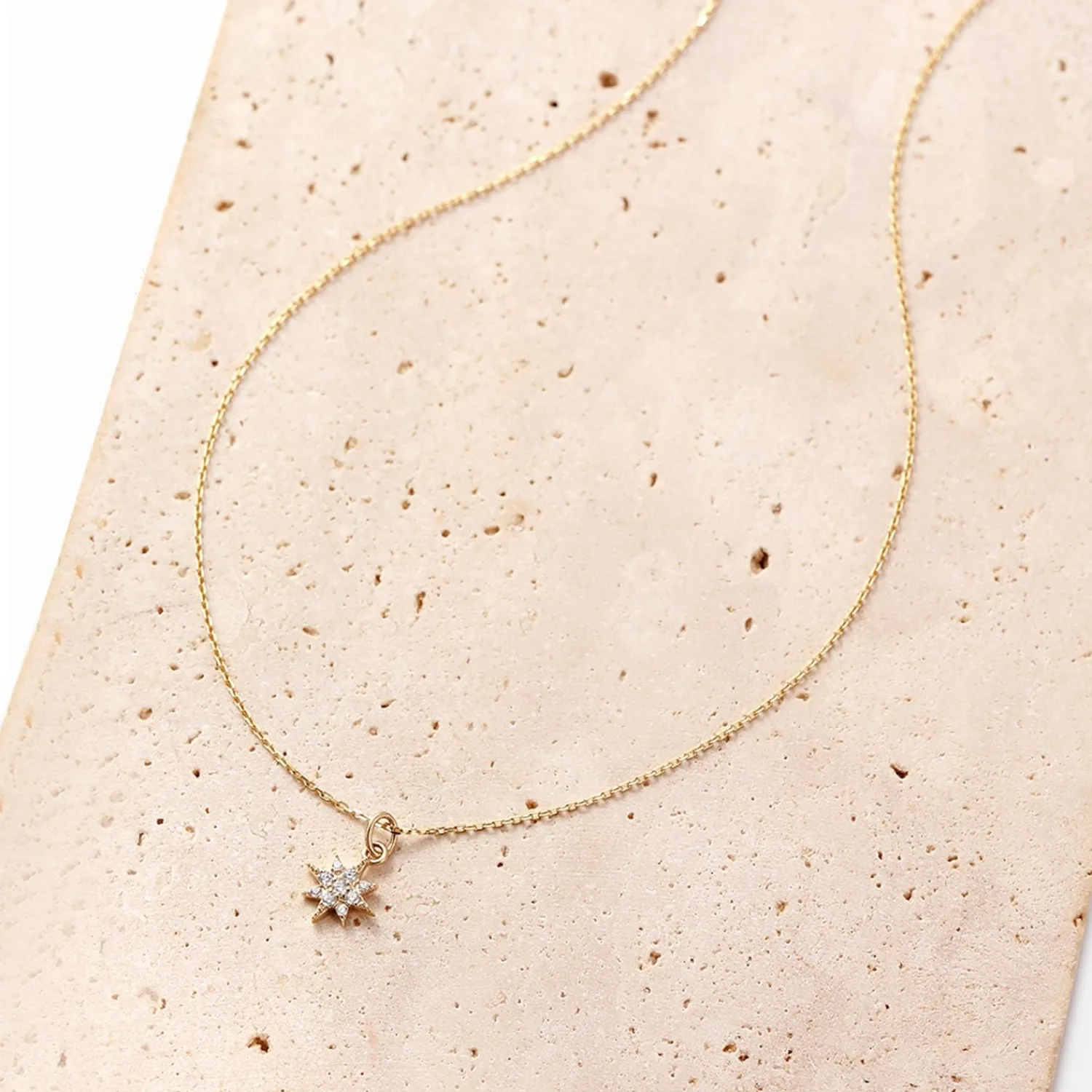 Anhänger | Filigrane Ketten | Hey Happiness Erfüllung Anhänger Kette 9K Gold