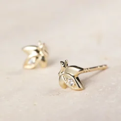 Ohrstecker | Hey Happiness Erwachen Ohrstecker 9K Gold
