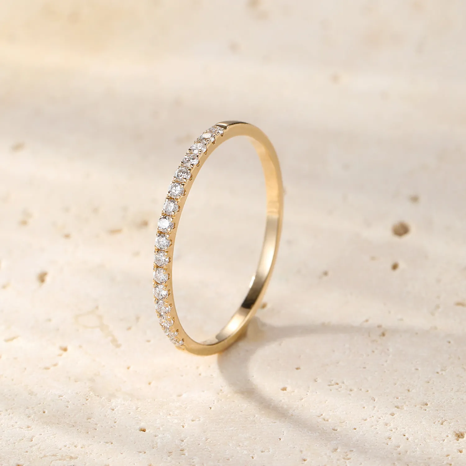 Trauringe Und Eheringe | Hey Happiness Ewigkeit Diamant Ring 14K Gold