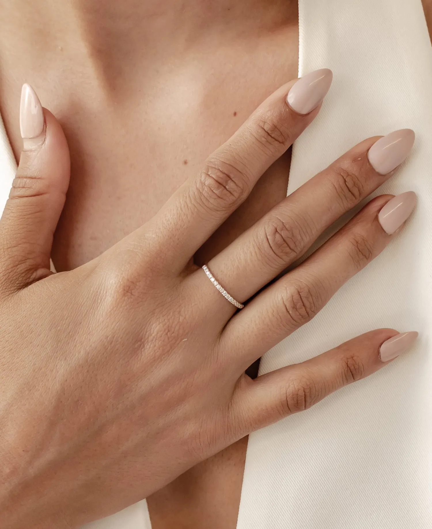 Trauringe Und Eheringe | Hey Happiness Ewigkeit Diamant Ring 14K Gold
