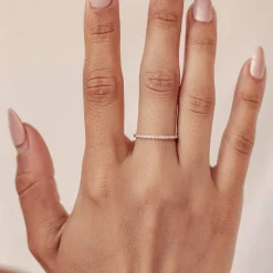 Trauringe Und Eheringe | Hey Happiness Ewigkeit Diamant Ring 14K Gold