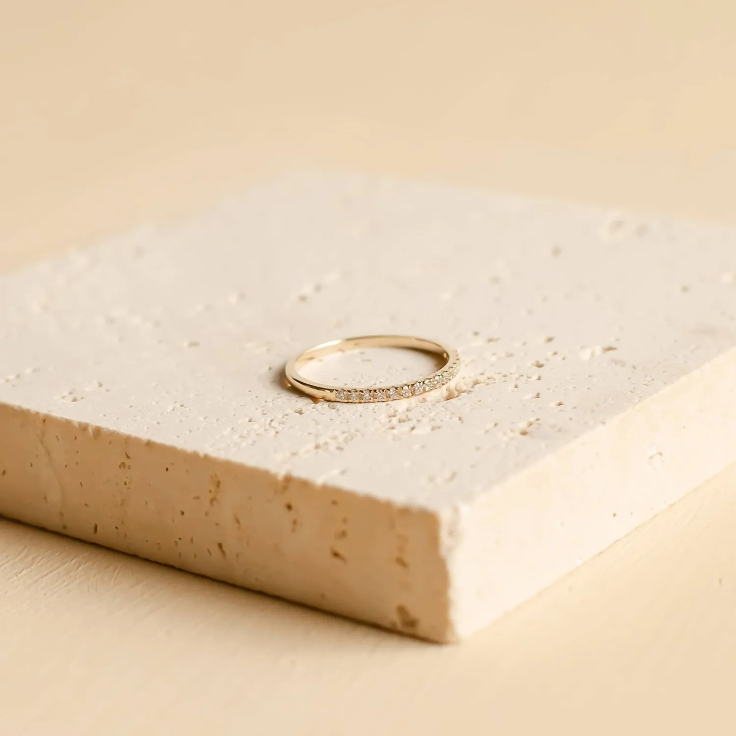 Trauringe Und Eheringe | Hey Happiness Ewigkeit Diamant Ring 14K Gold