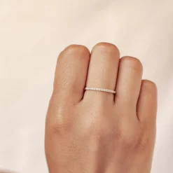 Trauringe Und Eheringe | Hey Happiness Ewigkeit Diamant Ring 14K Gold