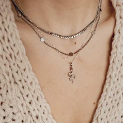 Filigrane Ketten | Hey Happiness Feine Ankerkette Sterlingsilber Silver