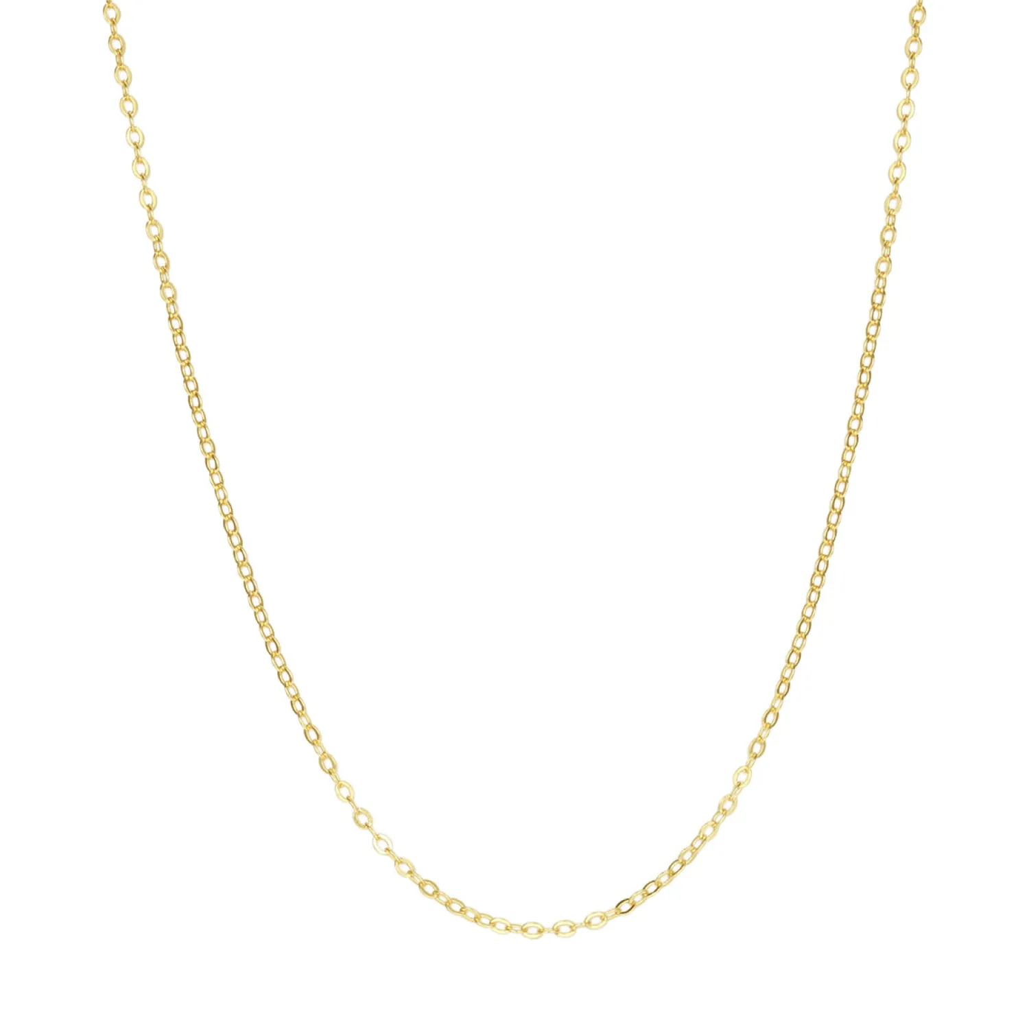 Filigrane Ketten | Hey Happiness Feine Ankerkette Vereter Sterlingsilber Gold
