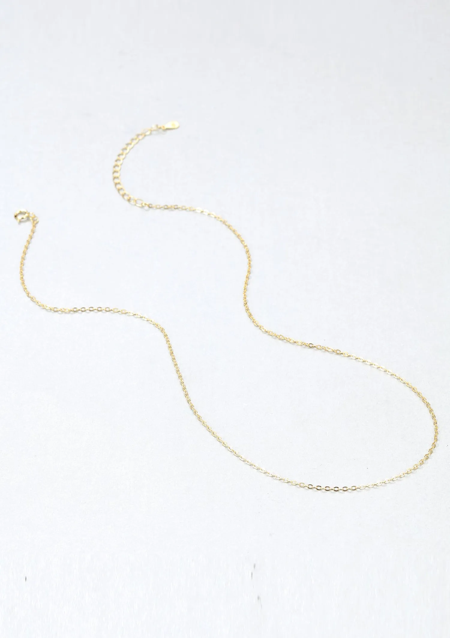 Filigrane Ketten | Hey Happiness Feine Ankerkette Vereter Sterlingsilber Gold