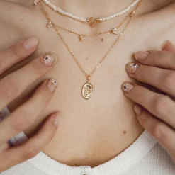 Filigrane Ketten | Hey Happiness Feine Ankerkette Vereter Sterlingsilber Gold