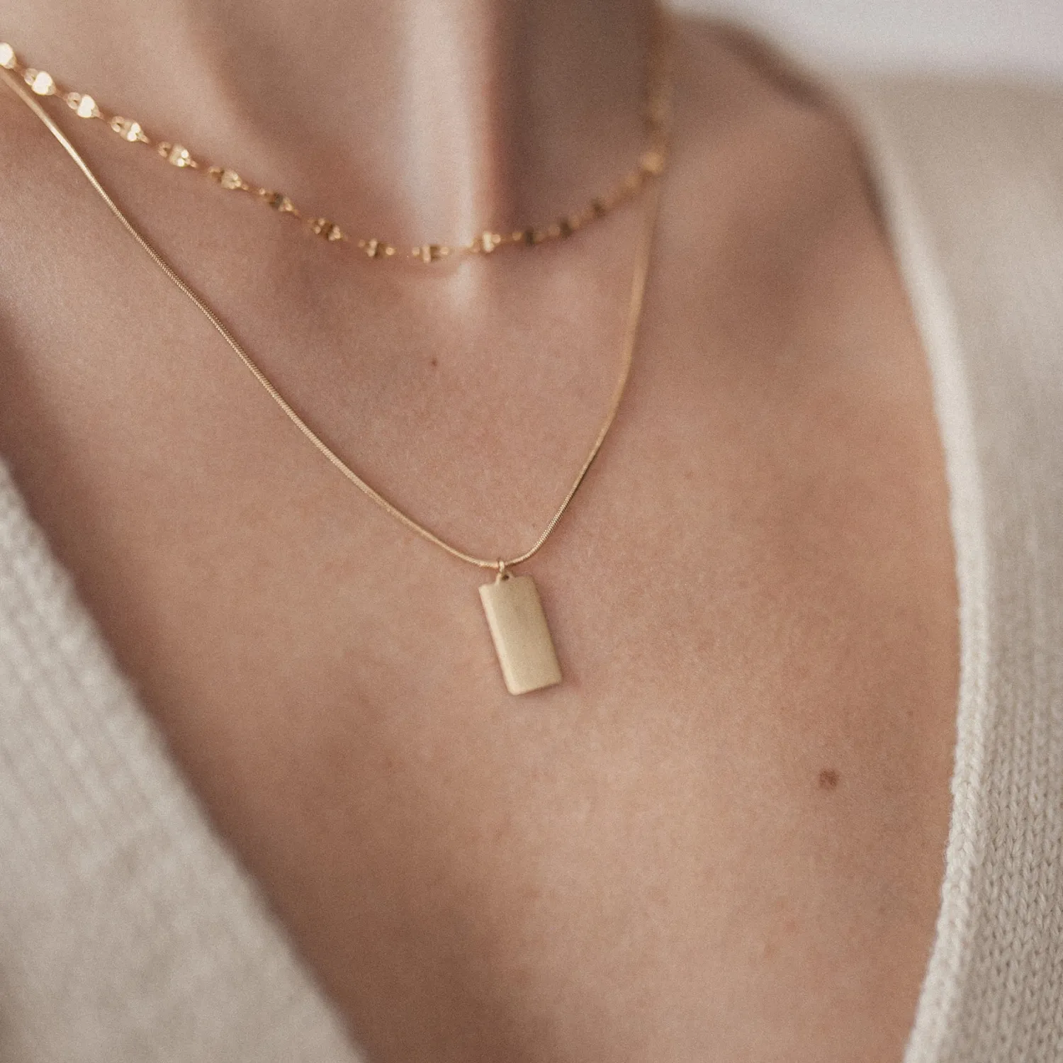 Choker Ketten | Filigrane Ketten | Hey Happiness Feine Choker Kette in Gold