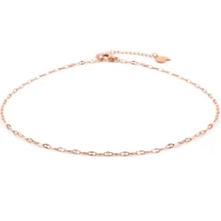 Choker Ketten | Filigrane Ketten | Hey Happiness Feine Choker Kette in Rosegold Rose Gold