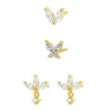 Earring Stack Sets | Hey Happiness Feine Ohrringe Vergoldetes Sterlingsilber