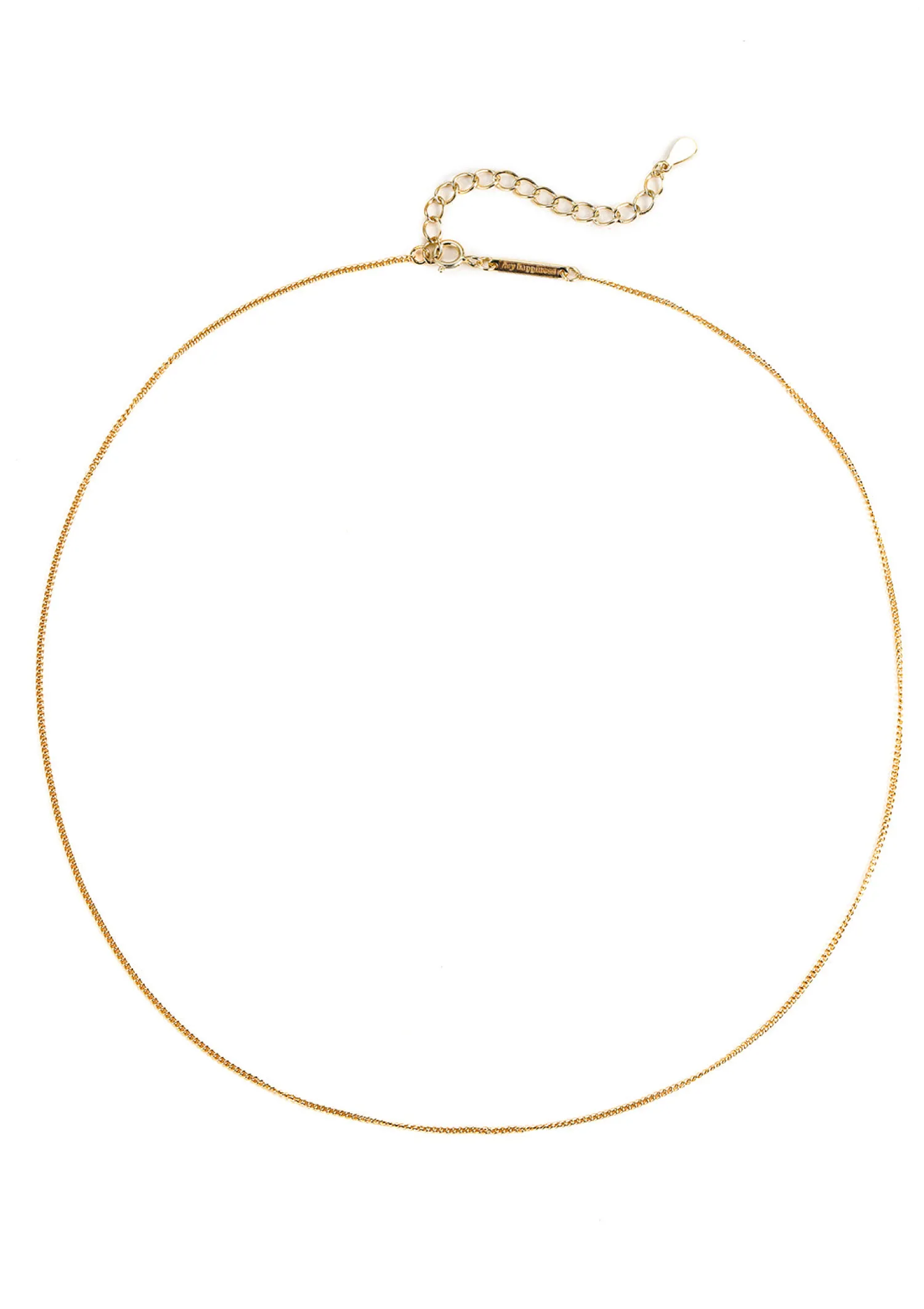 Filigrane Ketten | Hey Happiness Feine Strukturierte Kette Sterlingsilber