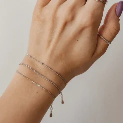 Ketten Armbänder | Hey Happiness Feines Starburst Armband Sterlingsilber Silver