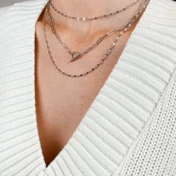 Choker Ketten | Filigrane Ketten | Hey Happiness Filigrane Choker Kette in Silber Silver