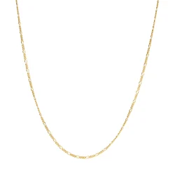 Filigrane Ketten | Hey Happiness Filigrane Figarokette Vereter Sterlingsilber Gold