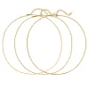 Necklace Sets | Hey Happiness Filigrane Ketten Set Goldplattiertes Sterlingsilber