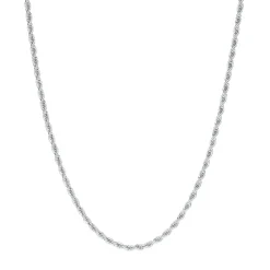 Statement Ketten | Hey Happiness Filigrane Kordelkette in Silber Silver