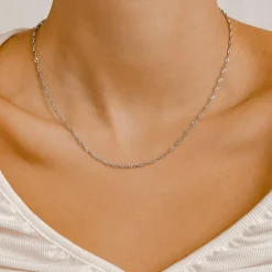 Filigrane Ketten | Hey Happiness Filigrane Singapurkette in Silber Silver