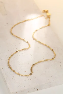 Filigrane Ketten | Hey Happiness Filigrane Singapurkette in Gold