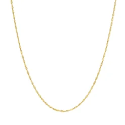Filigrane Ketten | Hey Happiness Filigrane Singapurkette Vereter Sterlingsilber Gold