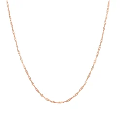 Filigrane Ketten | Hey Happiness Filigrane Singapurkettein Rosegold Rose Gold