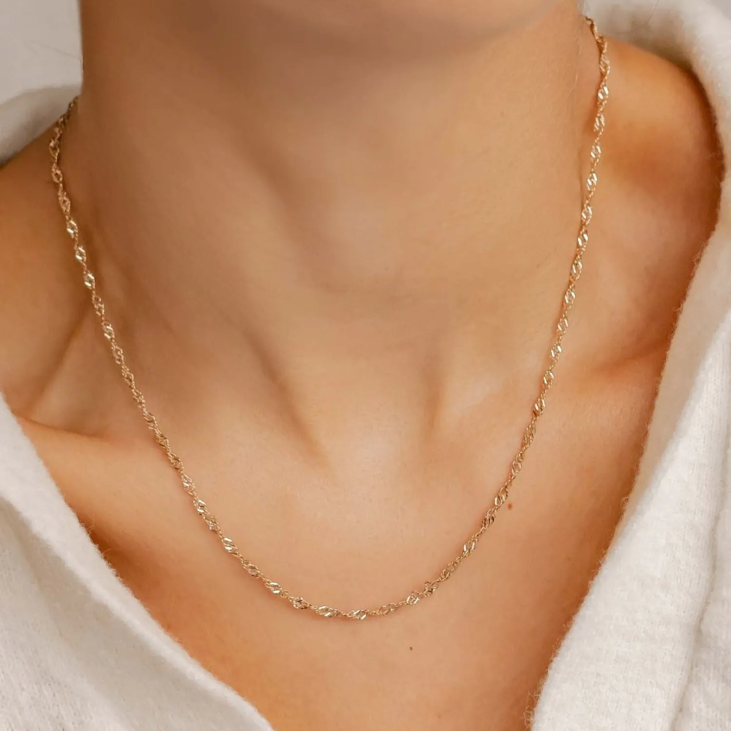 Filigrane Ketten | Hey Happiness Filigrane Singapurkettein Rosegold Rose Gold