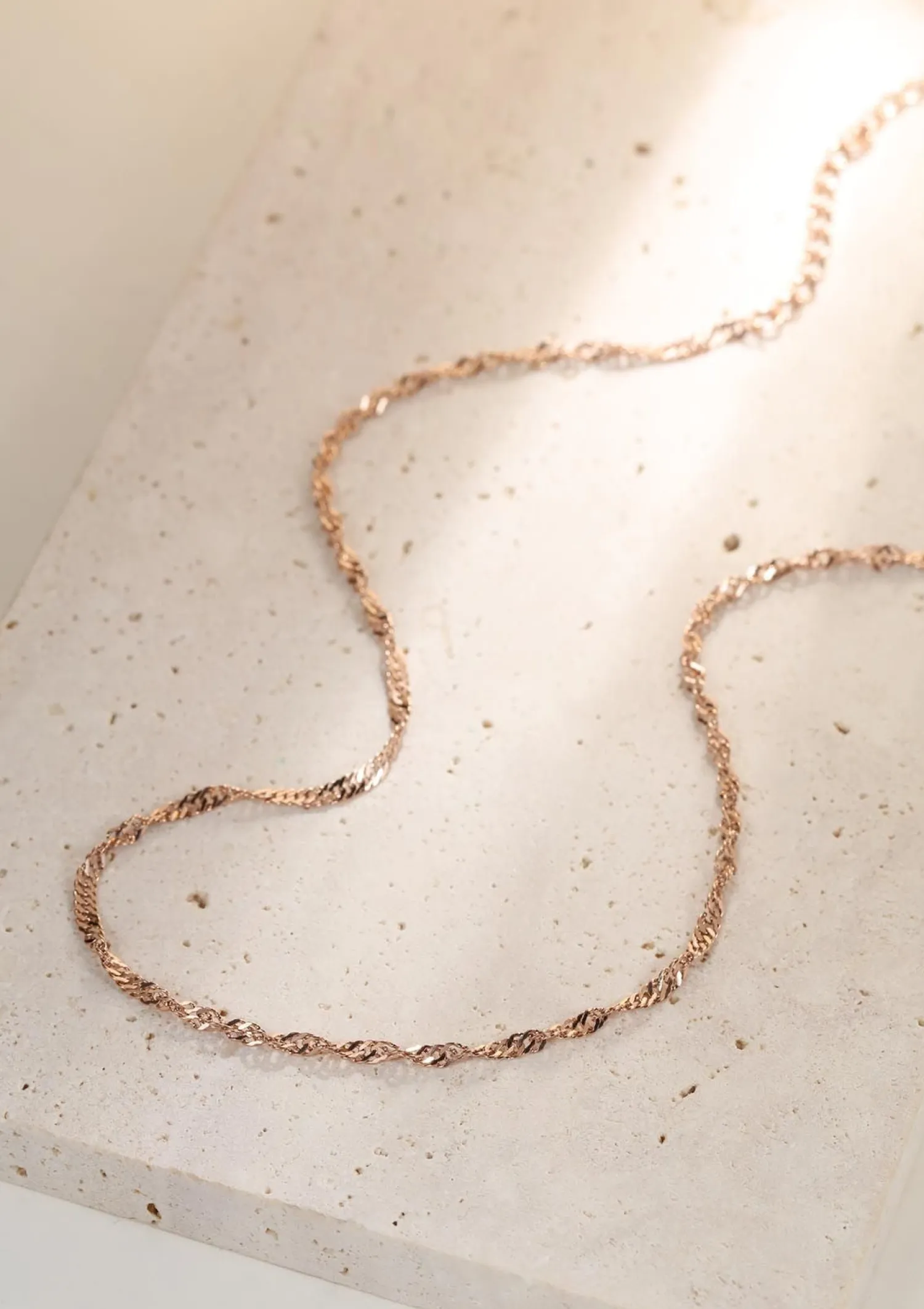 Filigrane Ketten | Hey Happiness Filigrane Singapurkettein Rosegold Rose Gold