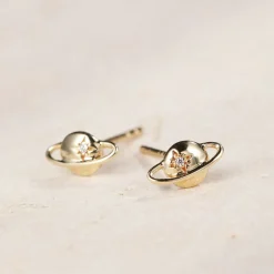 Ohrstecker | Hey Happiness Galaxie Ohrstecker 9K Gold