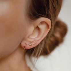 Ohrstecker | Hey Happiness Galaxie Ohrstecker 9K Gold