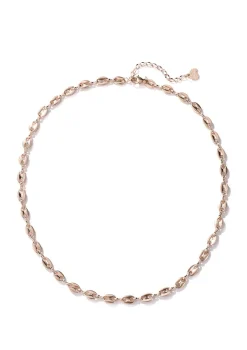 Choker Ketten | Filigrane Ketten | Hey Happiness Gepufft Link Mariner Kette in Rosegold Rose Gold