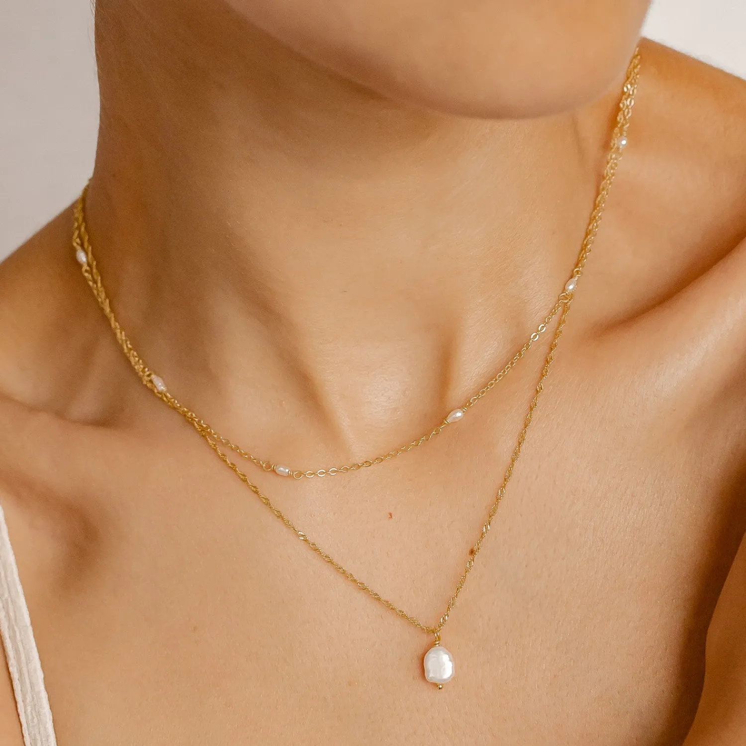 Filigrane Ketten | Necklace Sets | Hey Happiness Glamour Ketten Set Sterlingsilber