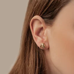 Ohrstecker | Hey Happiness Glückskäfer Ohrstecker aus Sterlingsilber