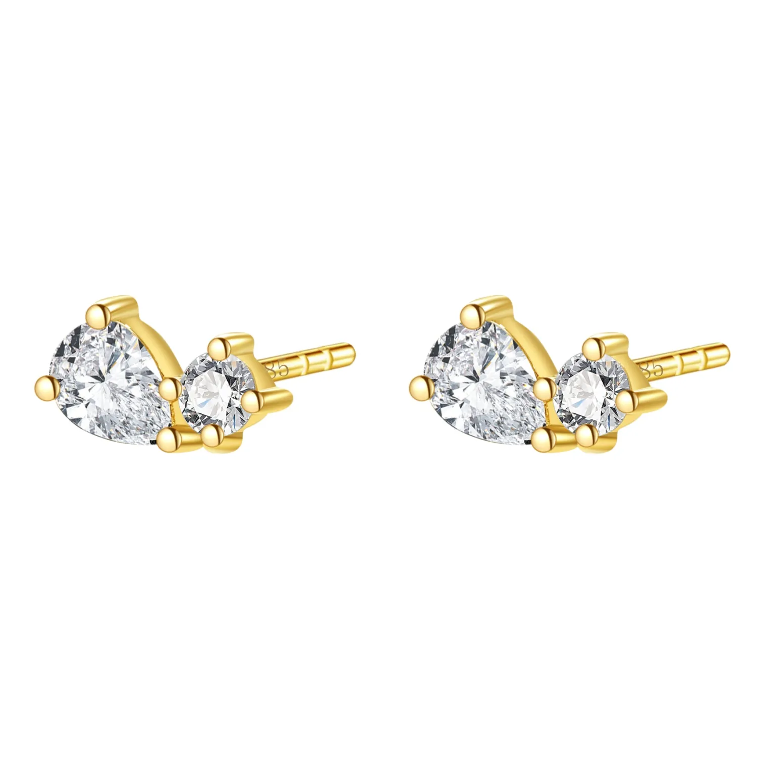 Ohrstecker | Hey Happiness Glow Ohrstecker 585 Gold