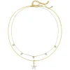 Necklace Sets | Hey Happiness Gänseblümchen und Schmetterling Ketten Set in Gold