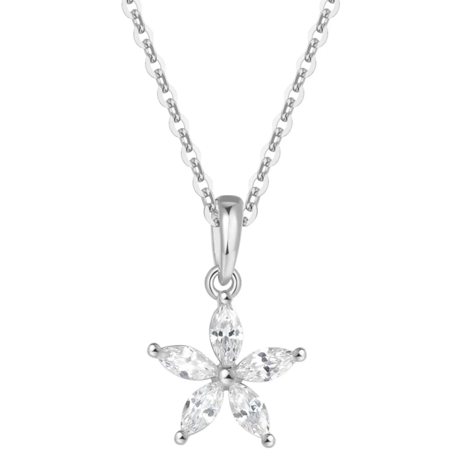 Necklace Sets | Hey Happiness Gänseblümchen und Schmetterling Ketten Set Silber Silver