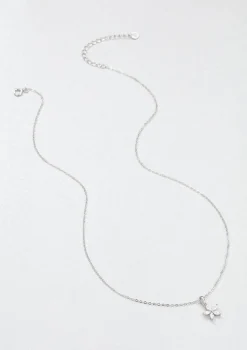 Necklace Sets | Hey Happiness Gänseblümchen und Schmetterling Ketten Set Silber Silver