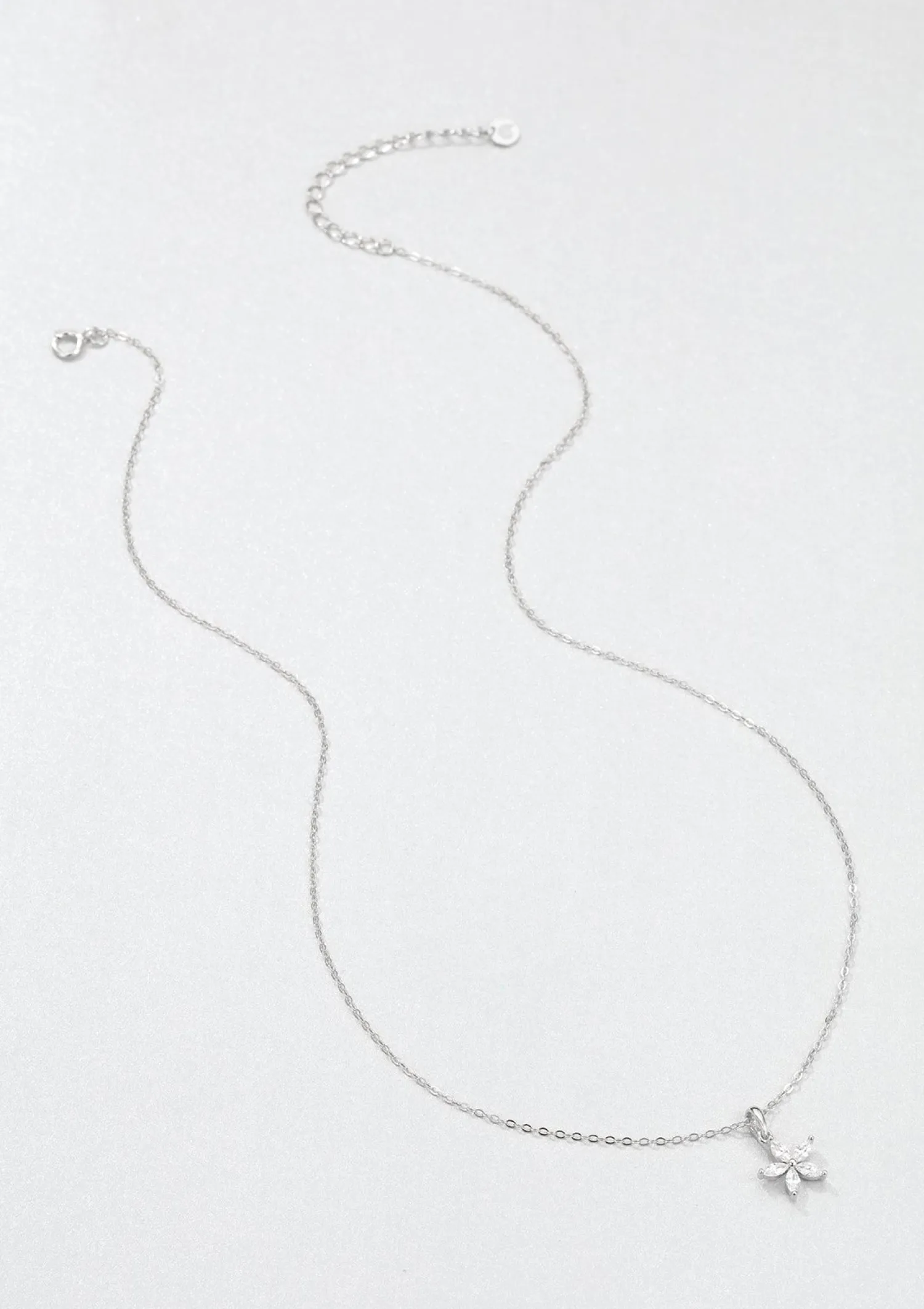 Necklace Sets | Hey Happiness Gänseblümchen und Schmetterling Ketten Set Silber Silver
