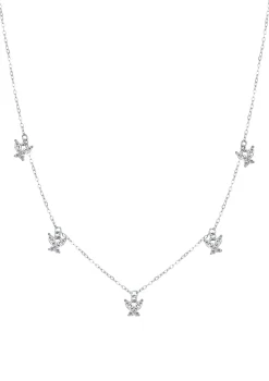 Necklace Sets | Hey Happiness Gänseblümchen und Schmetterling Ketten Set Silber Silver