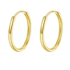Creolen | Hey Happiness 585 Gold Creolen Ohrringe Schimmer