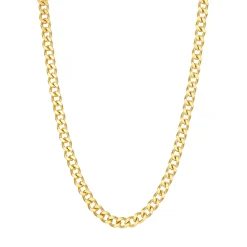 Statement Ketten | Hey Happiness ene Panzerkette Großgliedrig Gold